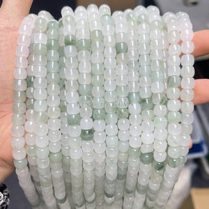 Loose Beads Ice Cuiyu Bracelet Semi finished Round Beads DIY Jewelry Accessories Wholesale