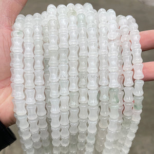 Loose Beads Ice Cuiyu Bracelet Semi finished Round Beads DIY Jewelry Accessories Wholesale