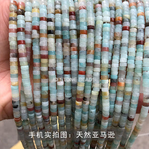 2 * 4mm Jade Crystal right angle wafer scattered beads diy ornament accessories bracelet beaded spacer semi-finished products wholesale