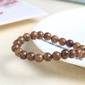 Wooden Bracelet: Unisex Lucky Gift, Perfect Fashion Accessory