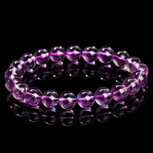 7A natural Brazil Iced amethyst bracelet female